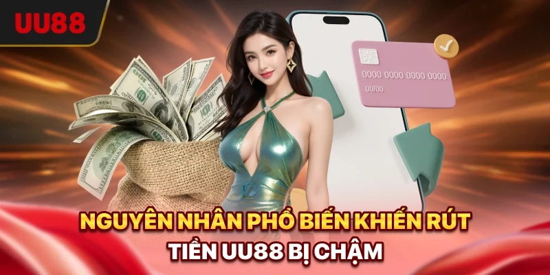 Nguyên nhân phổ biến khiến rút tiền UU88 bị chậm